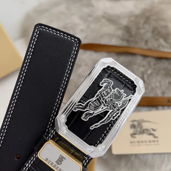 【BURBERRY 】(バーバリー) 3.8cmベルト メンズ