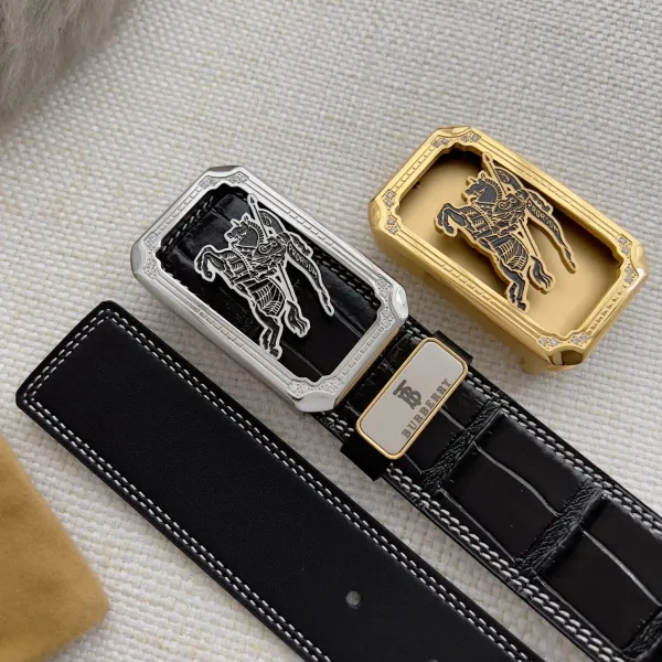 【BURBERRY 】(バーバリー) 3.8cmベルト メンズ