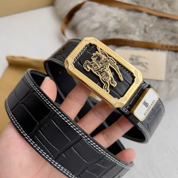【BURBERRY 】(バーバリー) 3.8cmベルト メンズ