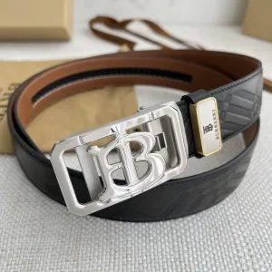 【BURBERRY 】(バーバリー) 3.5cmベルト メンズ