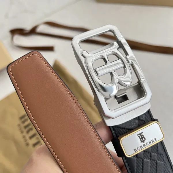 【BURBERRY 】(バーバリー) 3.5cmベルト メンズ