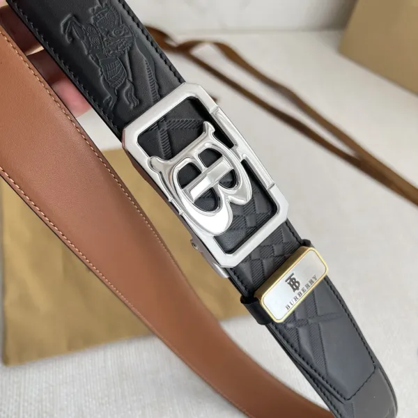 【BURBERRY 】(バーバリー) 3.5cmベルト メンズ