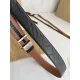 【BURBERRY 】(バーバリー) 3.5cmベルト メンズ