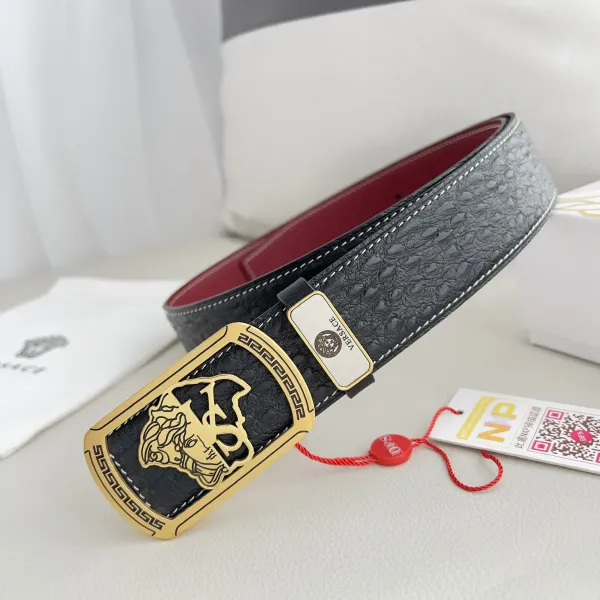【VERSACE】(ヴェルサーチ) 3.8cmベルト メンズ 240903