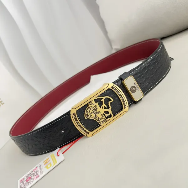 【VERSACE】(ヴェルサーチ) 3.8cmベルト メンズ 240903