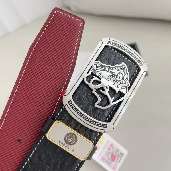 【VERSACE】(ヴェルサーチ) 3.8cmベルト メンズ 240903