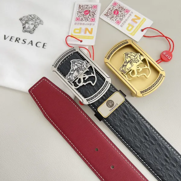 【VERSACE】(ヴェルサーチ) 3.8cmベルト メンズ 240903