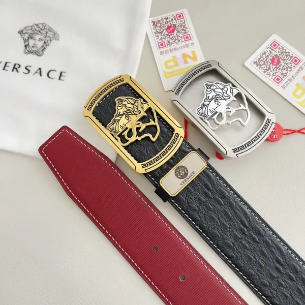 【VERSACE】(ヴェルサーチ) 3.8cmベルト メンズ 240903