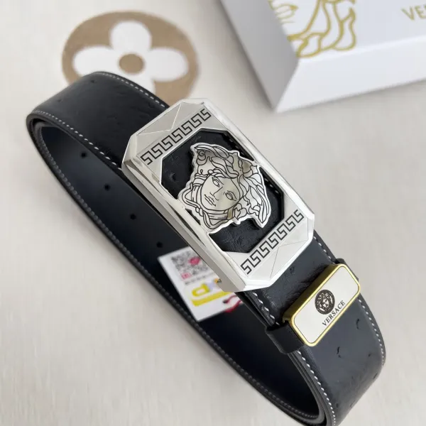 【VERSACE】(ヴェルサーチ) 3.8cmベルト メンズ 240903 【VERSACE】(ヴェルサーチ) 3.8cmベルト メンズ 240903