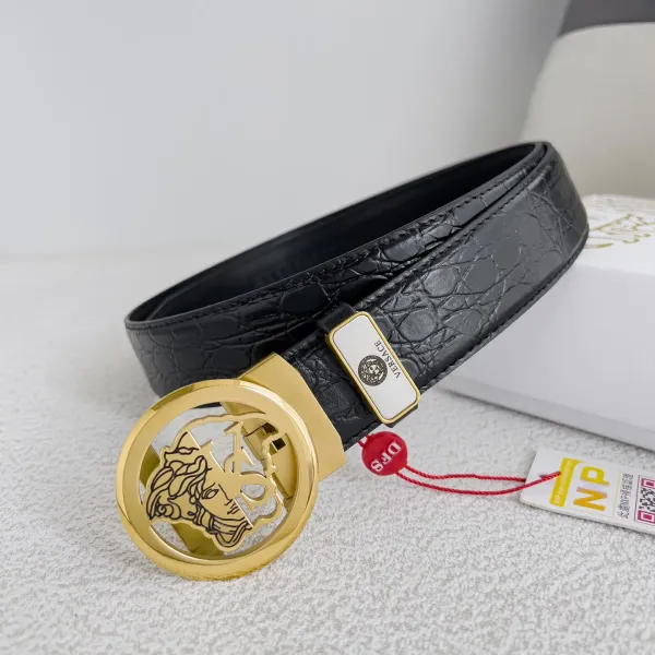 【VERSACE】(ヴェルサーチ) 3.5cmベルト メンズ 240903