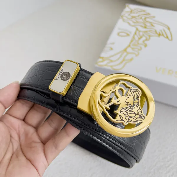 【VERSACE】(ヴェルサーチ) 3.5cmベルト メンズ 240903