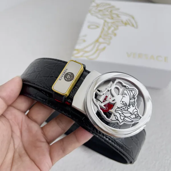 【VERSACE】(ヴェルサーチ) 3.5cmベルト メンズ 240903