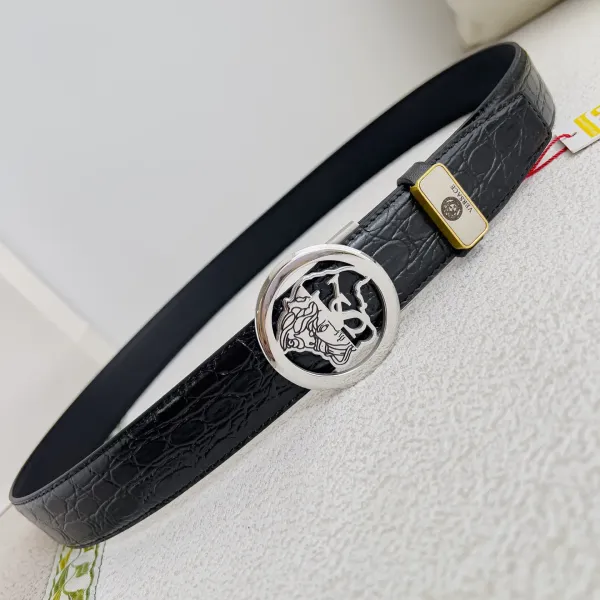 【VERSACE】(ヴェルサーチ) 3.5cmベルト メンズ 240903