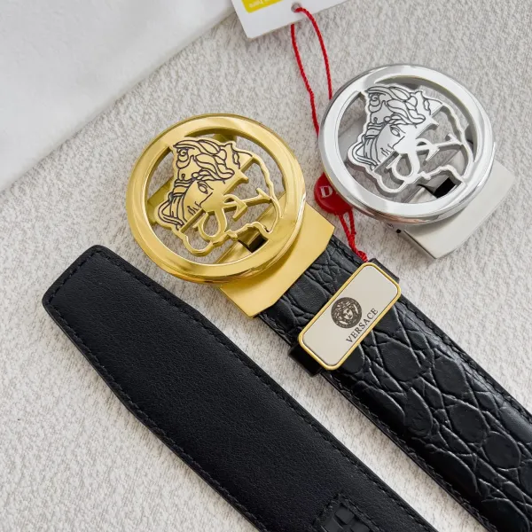 【VERSACE】(ヴェルサーチ) 3.5cmベルト メンズ 240903