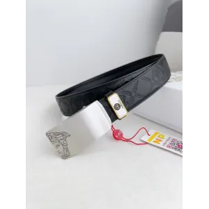 【VERSACE】(ヴェルサーチ) 3.5cmベルト メンズ 240903