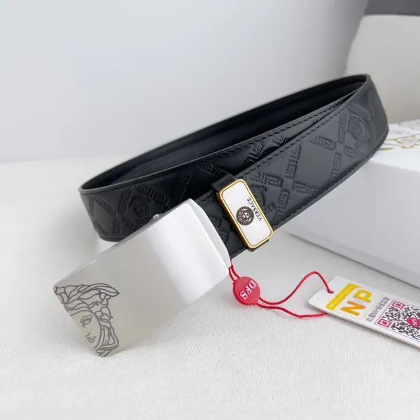 【VERSACE】(ヴェルサーチ) 3.5cmベルト メンズ 240903