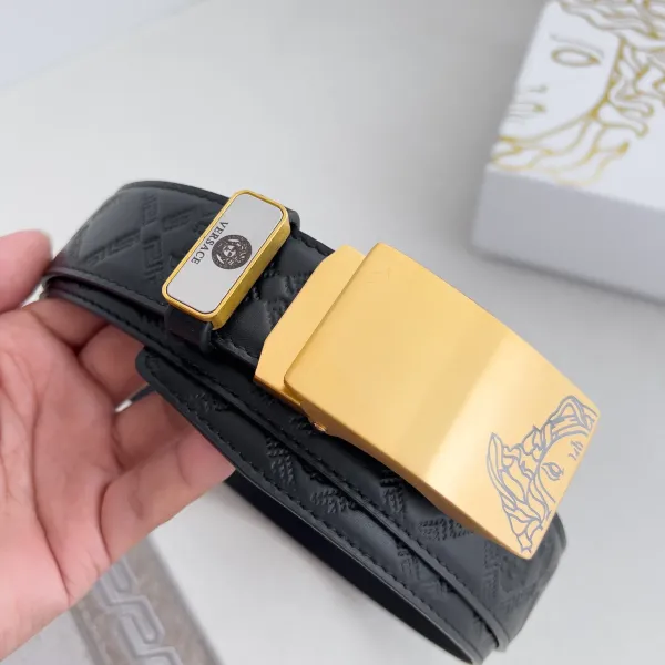 【VERSACE】(ヴェルサーチ) 3.5cmベルト メンズ 240903