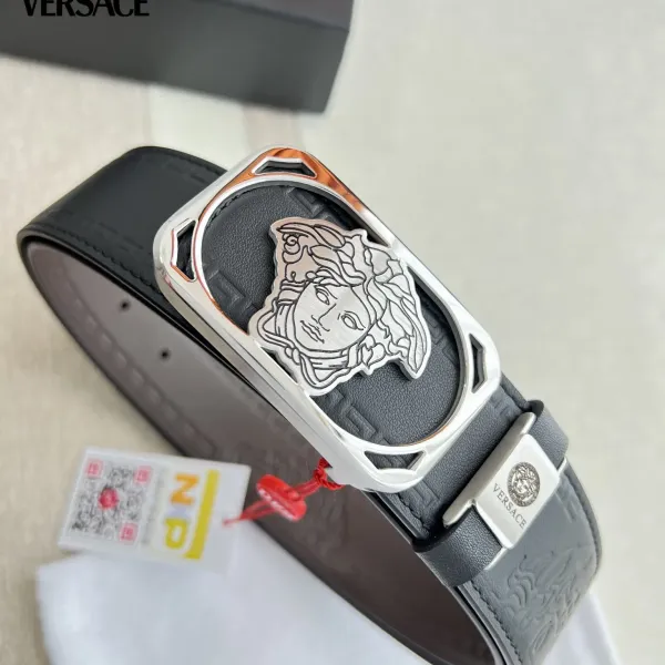 【VERSACE】(ヴェルサーチ) 3.8cmベルト メンズ 240903