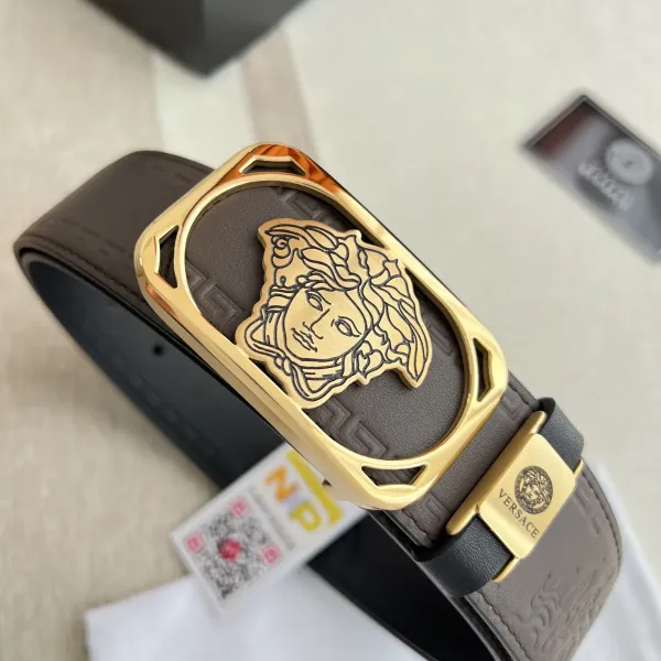 【VERSACE】(ヴェルサーチ) 3.8cmベルト メンズ 240903