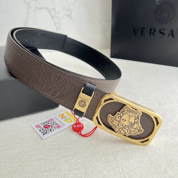 【VERSACE】(ヴェルサーチ) 3.8cmベルト メンズ 240903