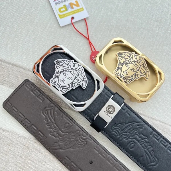 【VERSACE】(ヴェルサーチ) 3.8cmベルト メンズ 240903