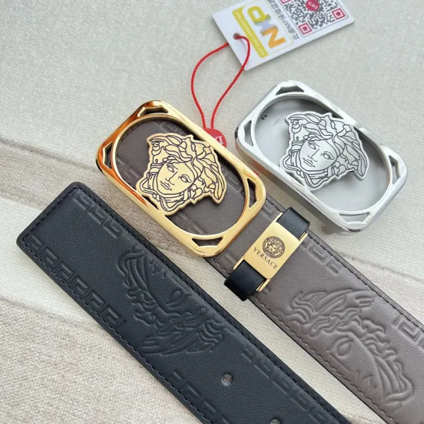 【VERSACE】(ヴェルサーチ) 3.8cmベルト メンズ 240903
