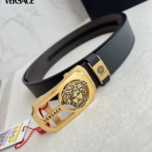 【VERSACE】(ヴェルサーチ) 3.8cmベルト メンズ 240903