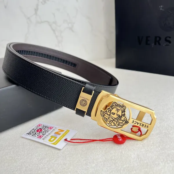 【VERSACE】(ヴェルサーチ) 3.8cmベルト メンズ 240903