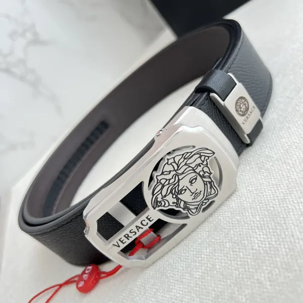 【VERSACE】(ヴェルサーチ) 3.8cmベルト メンズ 240903