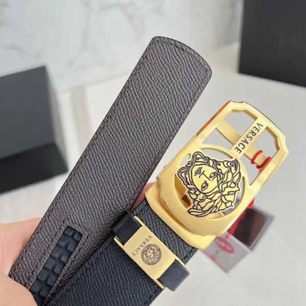 【VERSACE】(ヴェルサーチ) 3.8cmベルト メンズ 240903