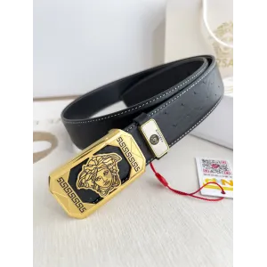 【VERSACE】(ヴェルサーチ) 3.5cmベルト メンズ 240903
