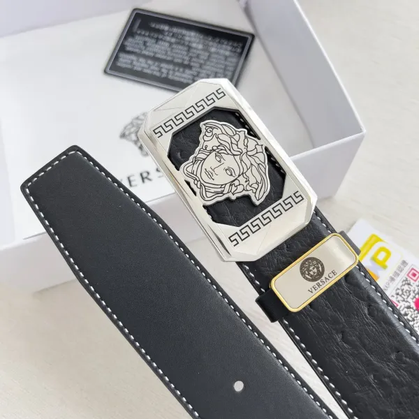 【VERSACE】(ヴェルサーチ) 3.5cmベルト メンズ 240903