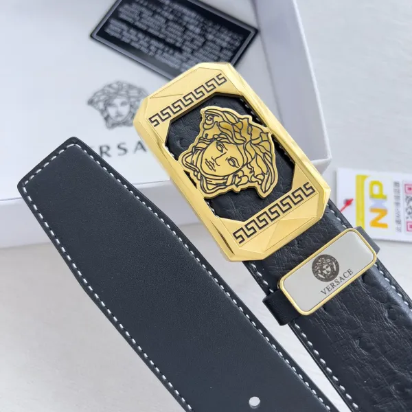 【VERSACE】(ヴェルサーチ) 3.5cmベルト メンズ 240903