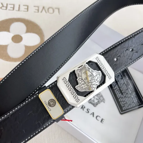 【VERSACE】(ヴェルサーチ) 3.5cmベルト メンズ 240903