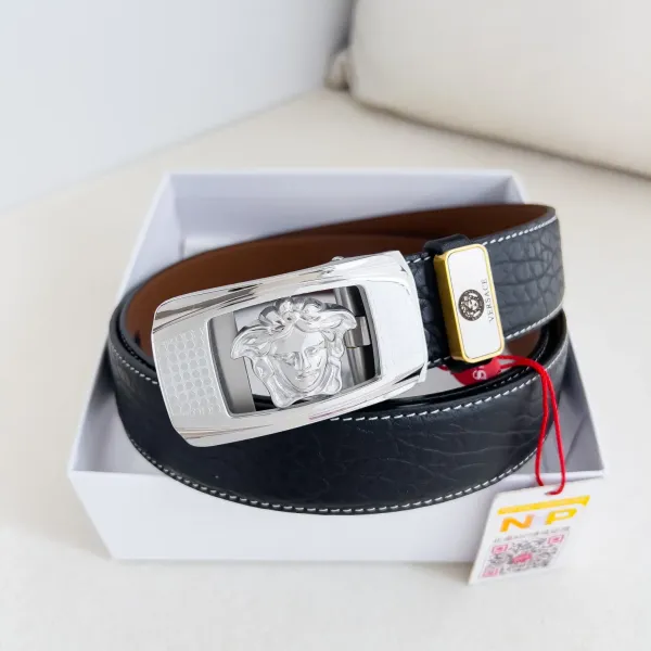 【VERSACE】(ヴェルサーチ) 3.5cmベルト メンズ 240903