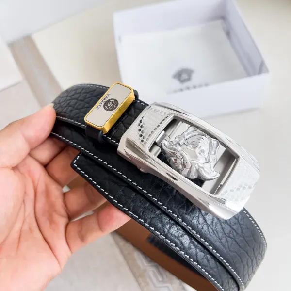 【VERSACE】(ヴェルサーチ) 3.5cmベルト メンズ 240903