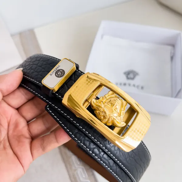【VERSACE】(ヴェルサーチ) 3.5cmベルト メンズ 240903