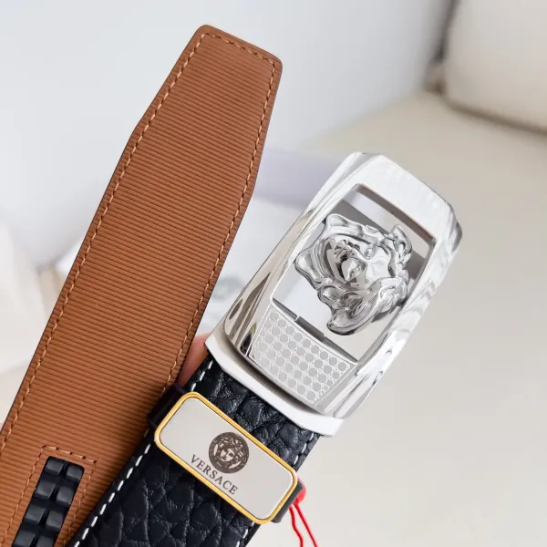【VERSACE】(ヴェルサーチ) 3.5cmベルト メンズ 240903