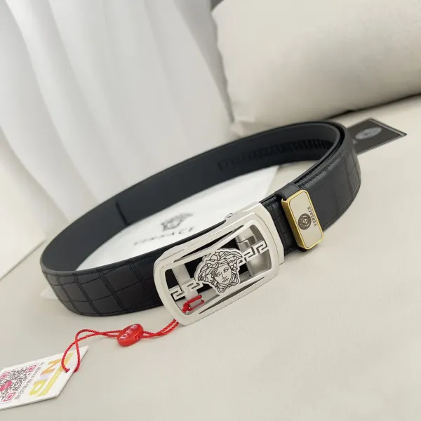 【VERSACE】(ヴェルサーチ) 3.5cmベルト メンズ 24706