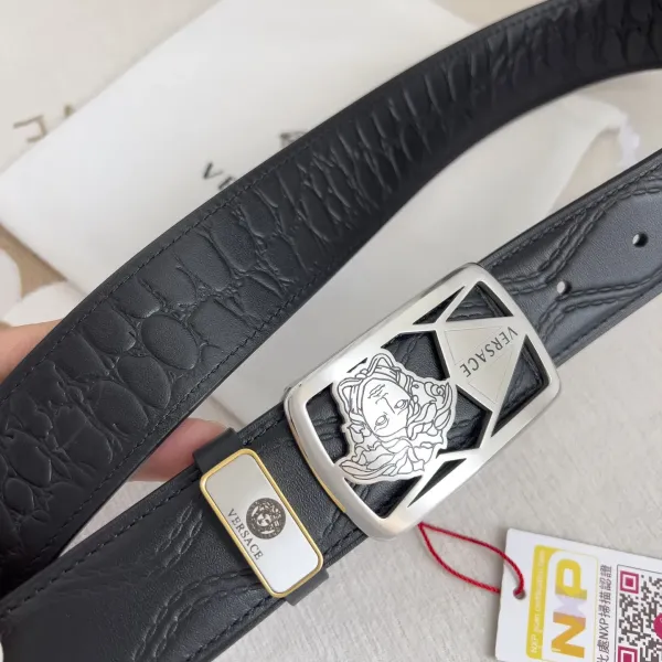 【VERSACE】(ヴェルサーチ) 3.8cmベルト メンズ 24706