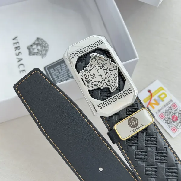 【VERSACE】(ヴェルサーチ) 3.8cmベルト メンズ 24706
