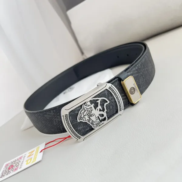 【VERSACE】(ヴェルサーチ) 3.8cmベルト メンズ 24706