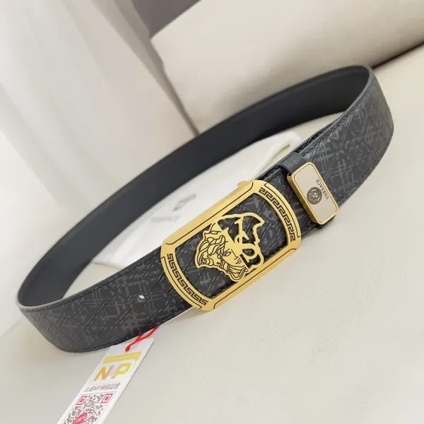 【VERSACE】(ヴェルサーチ) 3.8cmベルト メンズ 24706