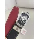 【VERSACE】(ヴェルサーチ) 3.8cmベルト メンズ