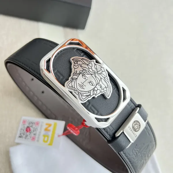 【VERSACE】(ヴェルサーチ) 3.8cmベルト メンズ