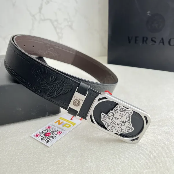 【VERSACE】(ヴェルサーチ) 3.8cmベルト メンズ