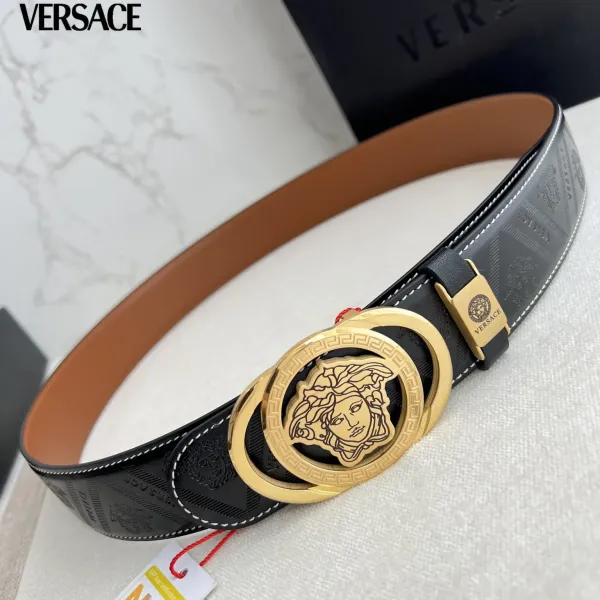 【VERSACE】(ヴェルサーチ) 3.8cmベルト メンズ