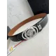 【VERSACE】(ヴェルサーチ) 3.8cmベルト メンズ