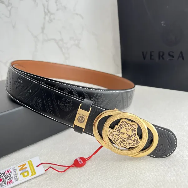 【VERSACE】(ヴェルサーチ) 3.8cmベルト メンズ