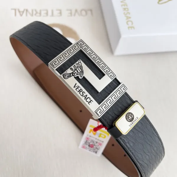 【VERSACE】(ヴェルサーチ) 3.8cmベルト メンズ